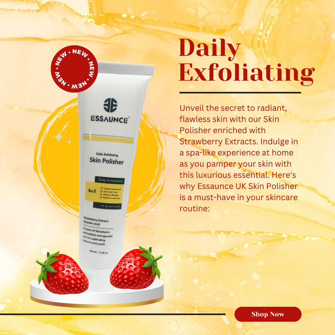 Skin Polisher With Strawberry Extracts 100 ml - Essaunce