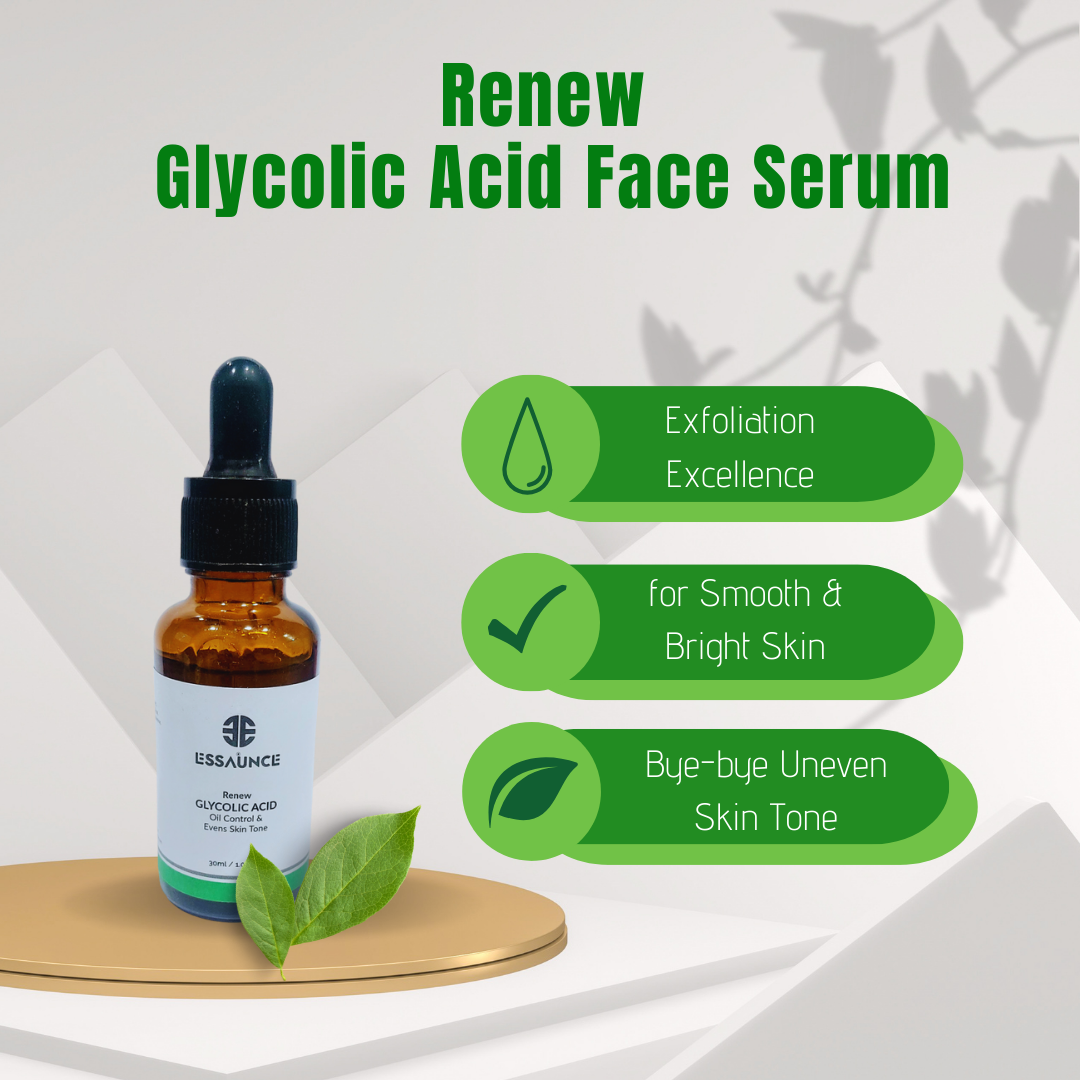 Renew Glycolic Acid Serum 30 ml - Essaunce